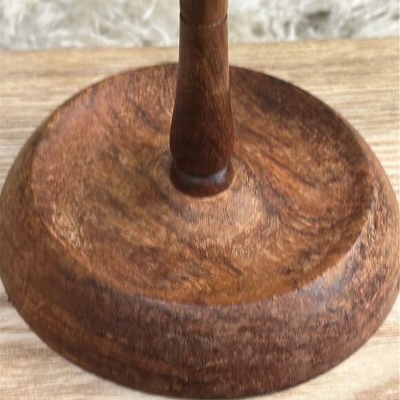 Wooden Earring & Ring Holder Rustic And Distressed - Picture 15 of 17